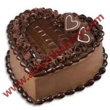 Choco heart cake